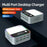 WLX-M8 120W Desktop Charging Station 8 Ports GaN USB C PD 100W Fast Charger Adapter - US Plug - 4