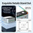 WLX-M8 120W Desktop Charging Station 8 Ports GaN USB C PD 100W Fast Charger Adapter - US Plug - 7