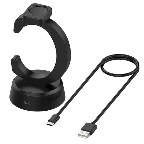Charging Cable for Huami Amazfit T-Rex 3 Pro 48mm / 44mm / 3 / Helio Strap / Balance Smart Watch Charger C-Shape Magnetic Connector - 1