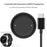 For Huami Amazfit Active 2/Bip 6 Smart Watch Magnetic Charging Dock with 100cm Type-C Charging Cable - 3