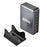 600W High Power GaN Desktop Charging Station USB-A + Type-C Multi-Port Fast Charging Adapter - US Plug/Black - 4