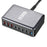 600W High Power GaN Desktop Charging Station USB-A + Type-C Multi-Port Fast Charging Adapter - US Plug/Black - 7