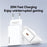 USAMS CC325 T69 20W Fast Charger USB-C Power Adapter for iPhone / Xiaomi / Samsung, EU Plug - 3