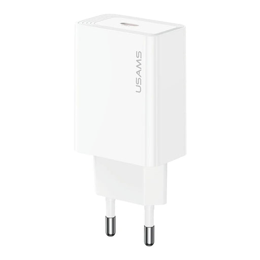 USAMS CC329 T69 30W Charger Adapter Fast Charging PD3.0 Protocol Wide Voltage Wall Charger, EU Plug - 1