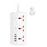 XUNDD XDCH-128 Universal USB Power Strip 7 in 1 PD 20W Fast Charging Station, 3 AC + 3 USB-A + 1 Type-C - US Plug - 1