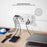 XUNDD XDCH-128 Universal USB Power Strip 7 in 1 PD 20W Fast Charging Station, 3 AC + 3 USB-A + 1 Type-C - US Plug - 2