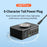 WLX-818D+ Smart Display Multi-Port Charger PD 140W Fast Charging Station Magnetic Wireless Charger - US Plug - 5