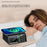 WLX-X9D 8-Port Multi-function 110W Fast Charging Station with Digital Display Wireless Charger - US Plug - 6