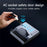 WLX-H12 140W Smart Wireless Charging Power Strip GaN PD Fast Charger Multi-Port Charging Station - US Plug - 7