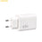 AMORUS PD 65W Fast Charging Wall Charger USB-A + Dual Type-C GaN Power Adapter for Laptop / Smartphone / Tablet, EU Plug - White - 2