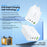 WEKOME WP-U102 65W GaN Fast Charger USB-A + 2 Type-C Power Adapter for Smartphone / Laptop / Tablet, EU Plug - White - 2