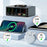 WLX-818C Smart Digital Display 140W Multi-Port USB Charger GaN Magnetic Wireless Charging Station - Black/US Plug - 7