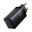 JOYROOM JR-TG10 65W EU Plug Fast Charging Adapter USB-A + Dual Type-C GaN Charger with 1.2m 100W USB-C Cable - Black - 1