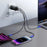 JOYROOM JR-TG10 65W EU Plug Fast Charging Adapter USB-A + Dual Type-C GaN Charger with 1.2m 100W USB-C Cable - Black - 3