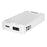 WLX-902 72W Ultra Thin GaN Desktop Charger Dual USB-C Ports Fast Charging Station for Tablets/Phones/Laptops - US Plug/White - 1