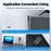 WLX-902 72W Ultra Thin GaN Desktop Charger Dual USB-C Ports Fast Charging Station for Tablets/Phones/Laptops - US Plug/White - 7