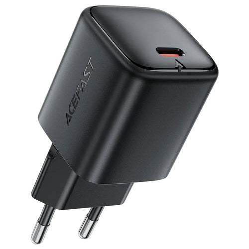 ACEFAST A136 PD 40W Mini GaN USB-C Fast Charger High Power Portable Wall Charger Adapter (EU Plug) - Black - 1
