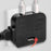 4 in 1 Power Adapter with 2 USB-A + 2 AC Outlets 180 Degree Rotatable EU Plug 2500W Travel Converter - Black - 6