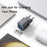 MCDODO CH-1002 EU Plug 45W Fast Charging Adapter Dual USB-C GaN Charger for iPhone iPad MacBook Samsung - Black - 5