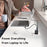 MCDODO CH-1002 EU Plug 45W Fast Charging Adapter Dual USB-C GaN Charger for iPhone iPad MacBook Samsung - Black - 6