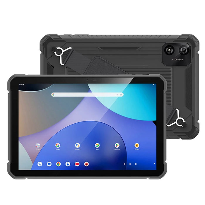 UTAB R1040 10.1 Inch Touch Screen Rugged Tablet IP67 Waterproof Octa Core Android 15 Tablet with 10000mAh Battery, 8+128GB - Black - 1