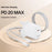YESIDO YC151 UK Plug PD 20W USB-C Fast Charging Adapter Wall Charger with 1m Type-C Cable for iPhone iPad - White - 2