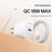 YESIDO YC24U US Plug QC 3.0 18W USB-A Fast Charging Adapter Wall Charger with 1m USB-A to Type-C Cable - White - 2