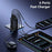 USAMS CC330 T70 2 USB-A + 2 USB-C 4-Port GaN Power Adapter 20W Fast Charger, EU Plug - Black - 4