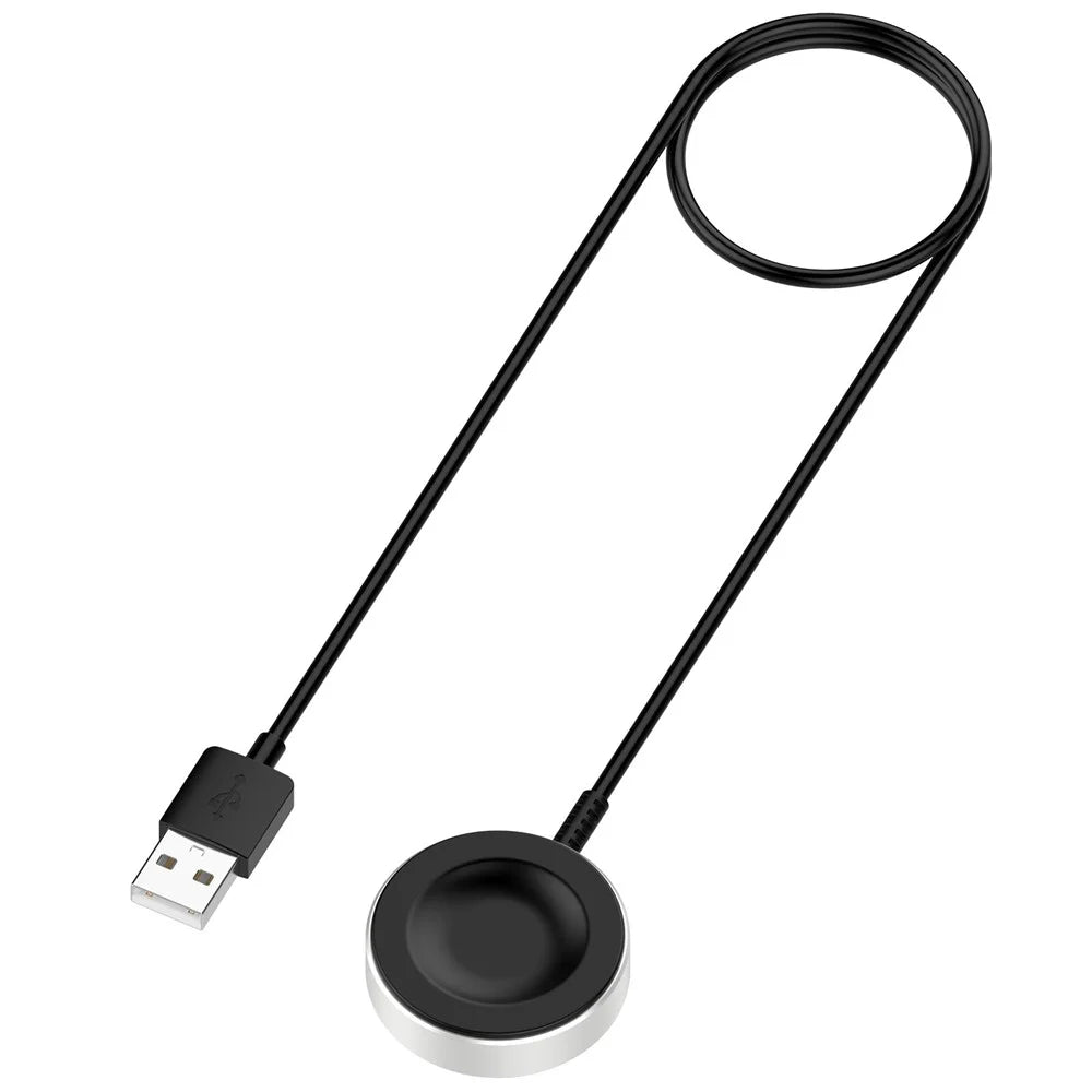 Integrated Design Magnetic Charging Dock for Huawei Watch GT 6 Pro 46mm / Watch GT Runner 2 / Watch Fit 4 Watch Charger with 1m USB-C Cable - Black - 1
