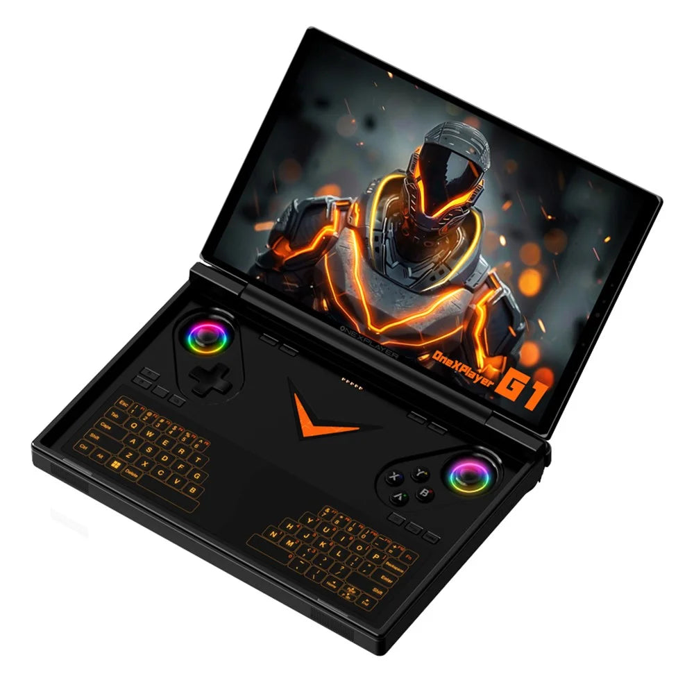ONE XPLAYER G1 Mini Gaming Laptop 8.8 Inch AMD AI 9 HX 370 32GB+2TB Handheld PC Touchscreen Tablet - EU Plug - 1