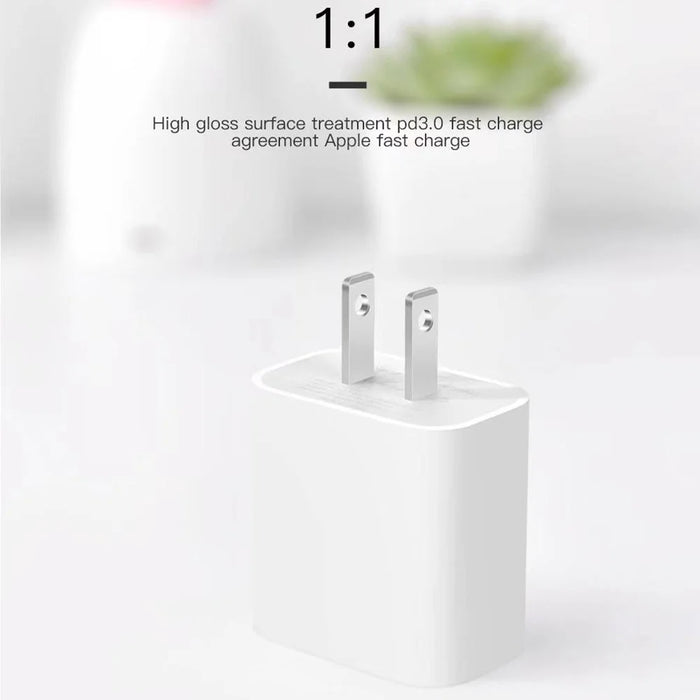 COTECI CS5192 PD 20W Fast Charger Type-C Power Adapter - US Plug - 4