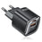 TOOCKI 20W Mini GaN Wall Charger Dual Port USB-C+USB-A PD Fast Charging Power Adapter - EU Plug  /  TC2220A2 - 1