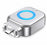 D011 USB-C Fast Charging Fully Charged Separator 100W Auto Disconnect AI Chip Smart Auto Stop Charging Adapter for Phone Tablet Laptop - Silver - 1