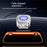 D011 USB-C Fast Charging Fully Charged Separator 100W Auto Disconnect AI Chip Smart Auto Stop Charging Adapter for Phone Tablet Laptop - Silver - 5