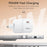 YESIDO YC116 PD 45W GaN Charger Single Port Type-C Fast Charging Adapter with Braided USB-C Cable - EU Plug - 3