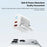 ESSAGER ES-CD55 20W Charging Set Type-C + USB-A Fast Charger with USB-A to Type-C Data Cable - US Plug - 6