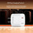 YESIDO YC25U 60W GaN Charger AVS Dynamic Fast Charging Adapter + Type-C to Type-C Cable , US Plug - White - 3