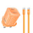 YESIDO YC161 60W Dynamic Charger USB-C PD Fast Charging Adapter with Type-C to Type-C Cable , UK Plug - Orange - 1