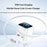 YESIDO YC162 GaN Charger 70W TFT Display Type-C + USB-A Adapter with 70cm Retractable Cable , UK Plug - White - 2