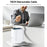 YESIDO YC162 GaN Charger 70W TFT Display Type-C + USB-A Adapter with 70cm Retractable Cable , UK Plug - White - 7