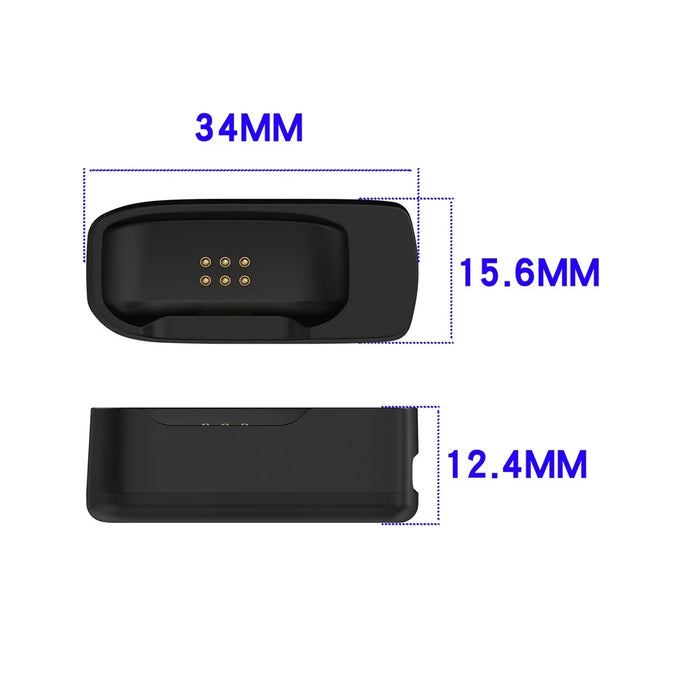 For DJI Mic 3 / Mini 2 Microphone Transmitter Magnetic Pogo Pin Charging Dock (without Cable) - Black - 5
