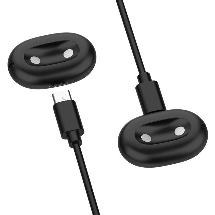 For Google Pixel Watch 4 41mm / 45mm USB-C Magnetic Detachable Charging Dock with Cable - Black - 5