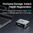 WLX-60G 140W GaN Charger 5 in 1 Smart Display Desktop Fast Charging Station - US Plug - 3