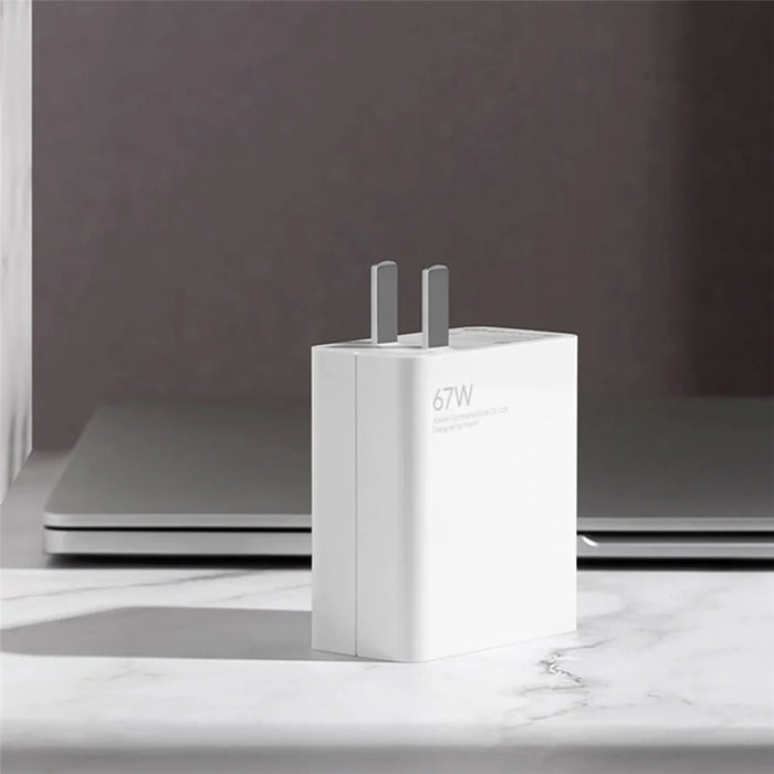 XIAOMI MDY-12-ES 67W Wall Charger with Type-C Charging Cable Travel Charger Set - 2
