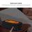 HHW-888W Dual Wireless Charging Dock USB-A USB-C QC3.0 PD Charger Hub LED Display Phone Tablet Laptop Fast Charging Station - Black/US Plug - 4