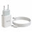 IVON AD-33 2.1A USB Charger Portable Travel Wall Adapter + 1m Type-C Data Cable - EU Plug - 1