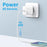 NORTHJO NOPD200601EU PD 20W USB C Single Port Fast Charger Wall Adapter - EU Plug/Black - 5