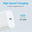 NORTHJO NOPD200601EU PD 20W USB C Single Port Fast Charger Wall Adapter - EU Plug/Black - 7