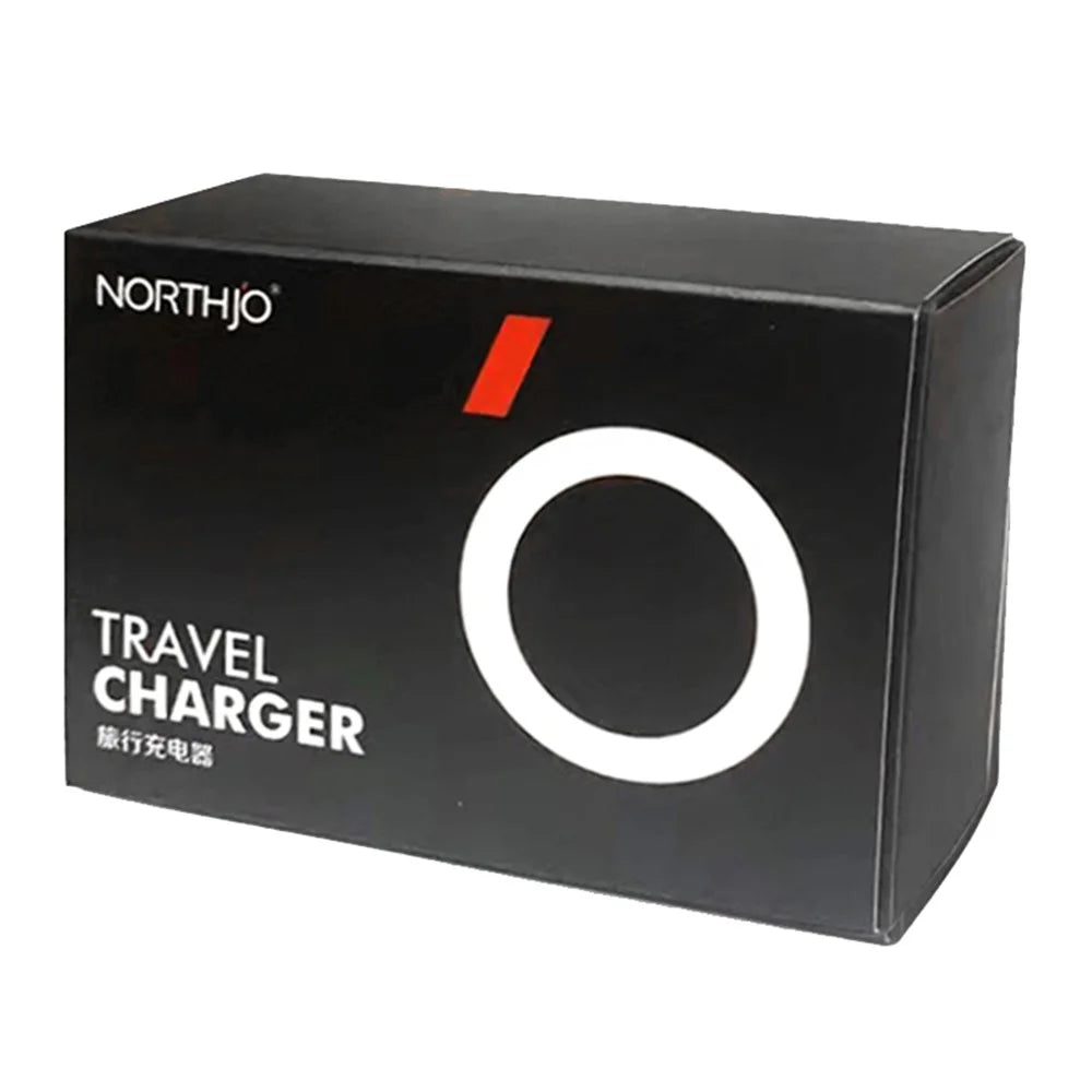 NORTHJO NOPD200602AU USB A + Type-C PD 20W  QC3.0 Fast Charger Dual Ports Power Adapter - AU Plug/Black - 5