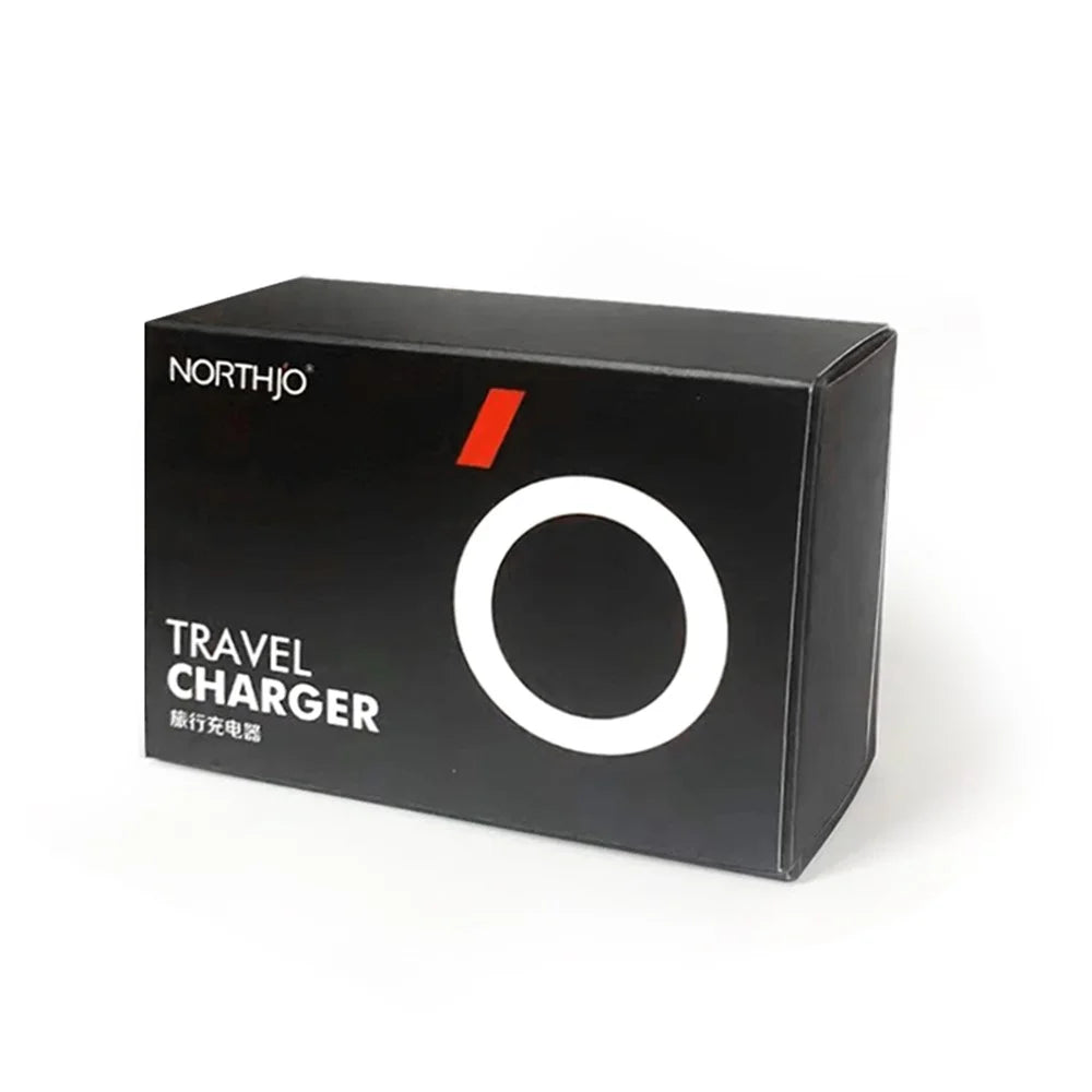 NORTHJO NOPD250601EU PD 25W Fast Type C Charger USB C Charger Block for Samsung iPhone iPad - EU Plug/Black - 5